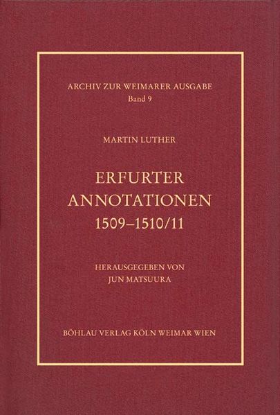 Erfurter Annotationen 1509–1510/11