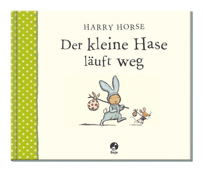 Der kleine Hase läuft weg