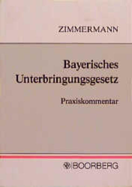 Bayerisches Unterbringungsgesetz