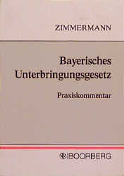 Bayerisches Unterbringungsgesetz