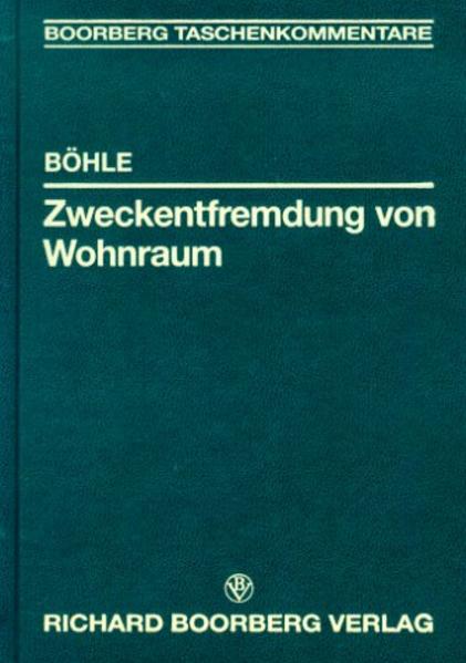 Zweckentfremdung von Wohnraum
