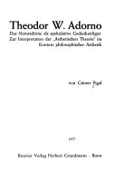 Theodor W. Adorno