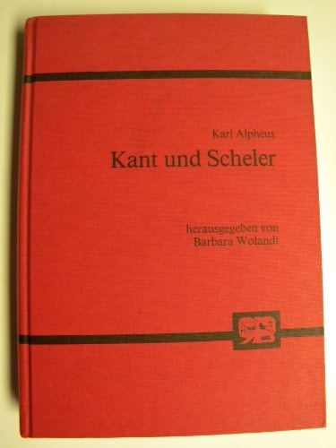 Kant und Scheler