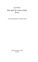 Das Spiel der sieben Fehler