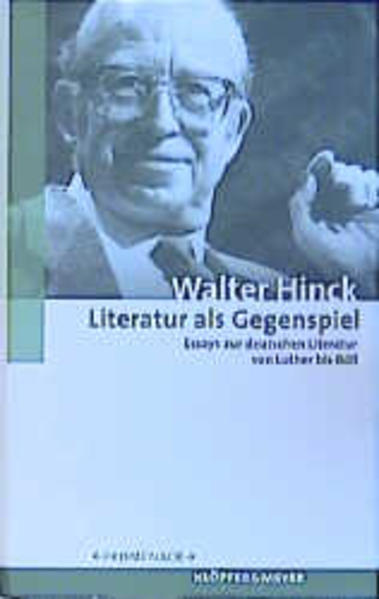 Literatur als Gegenspiel