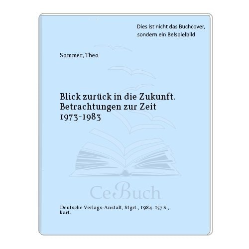 Blick zurück in die Zukunft