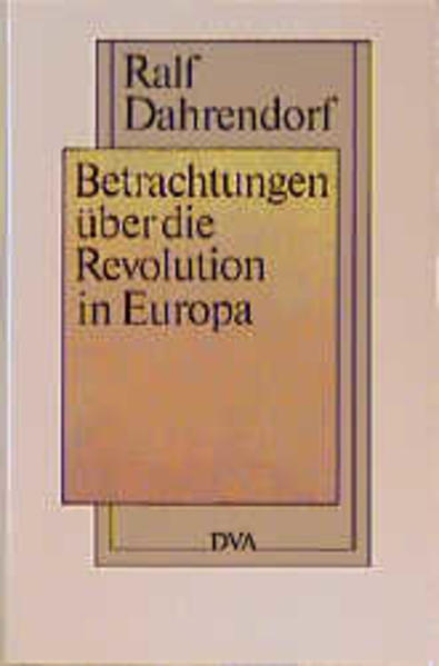 Betrachtungen über die Revolution in Europa