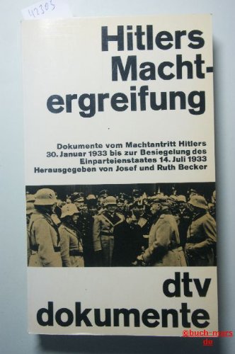 Hitlers Machtergreifung 1933