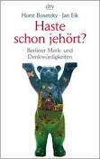Haste schon jehört?