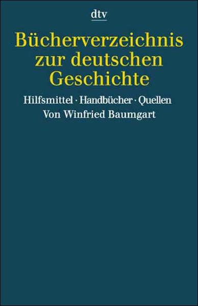 Bücherverzeichnis zur deutschen Geschichte