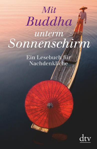 Mit Buddha unterm Sonnenschirm