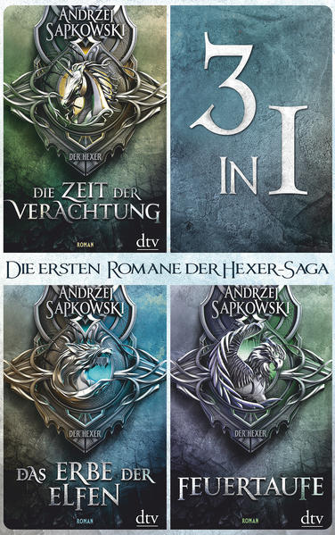 Die ersten drei Romane der Hexer-Saga