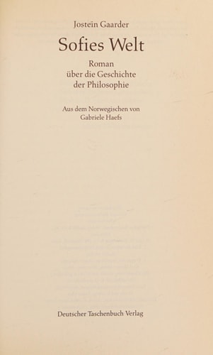 Sofies Welt