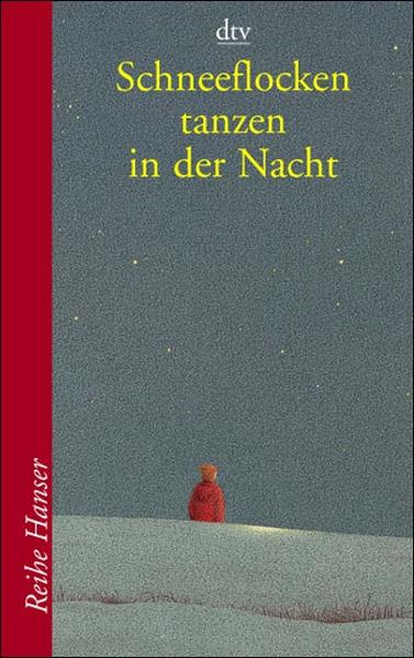 Schneeflocken tanzen in der Nacht