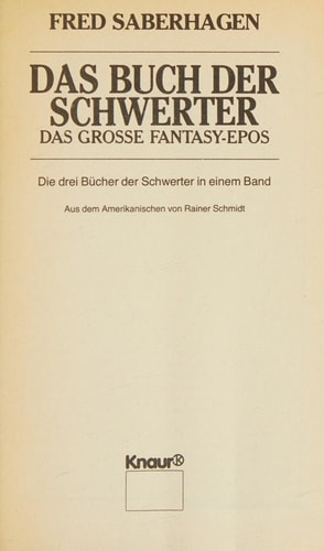 Das Buch der Schwerter