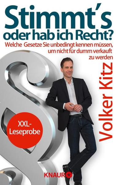 Stimmt's oder hab ich Recht? - XXL-Leseprobe
