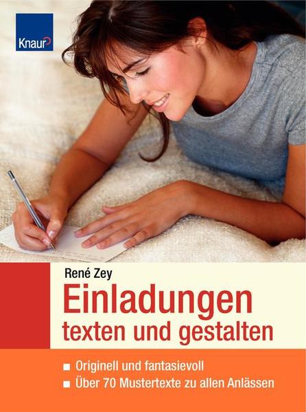 Einladungen texten und gestalten