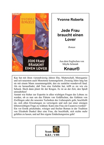 Jede Frau braucht einen Lover