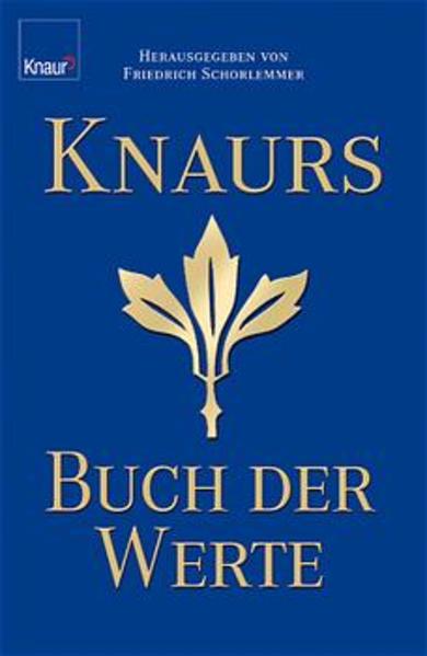 Das Buch der Werte
