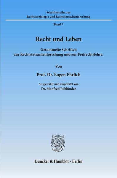 Recht und Leben.