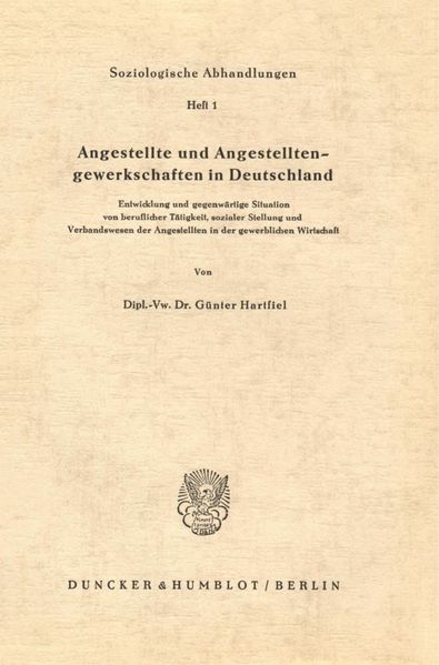 Angestellte und Angestelltengewerkschaften in Deutschland.
