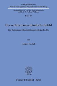 Der rechtlich unverbindliche Befehl.