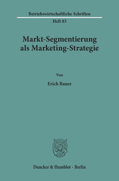 Markt-Segmentierung als Marketing-Strategie.
