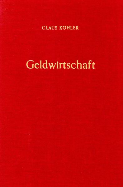 Geldwirtschaft.