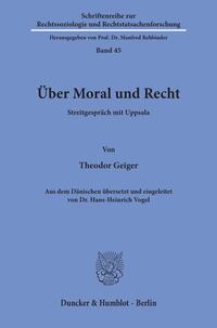 Über Moral und Recht.