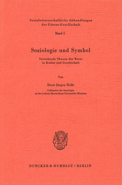 Soziologie und Symbol.
