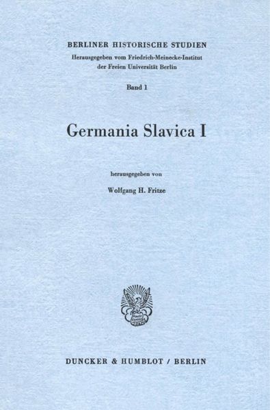 Germania Slavica I.