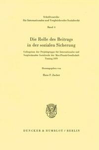 Die Rolle des Beitrags in der sozialen Sicherung.