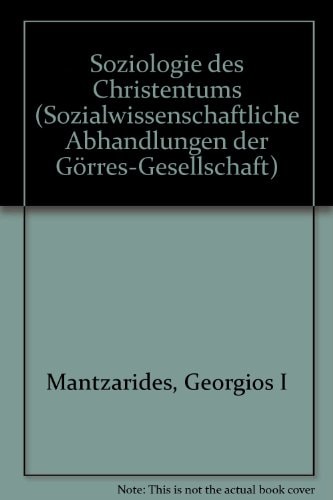Soziologie des Christentums.