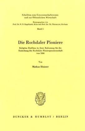 Die Rochdaler Pioniere.