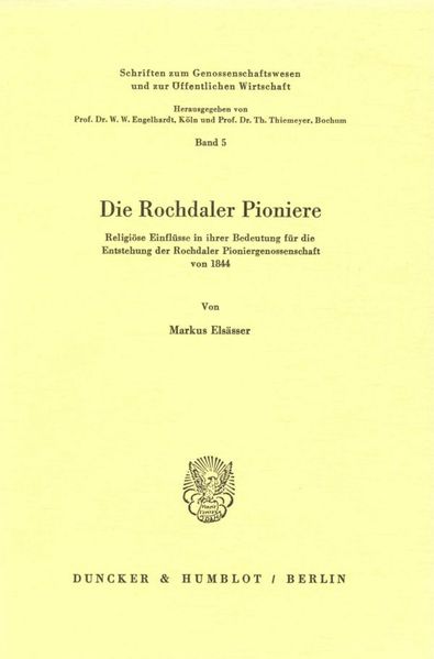 Die Rochdaler Pioniere.