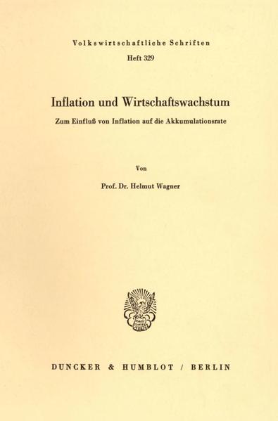 Inflation und Wirtschaftswachstum.