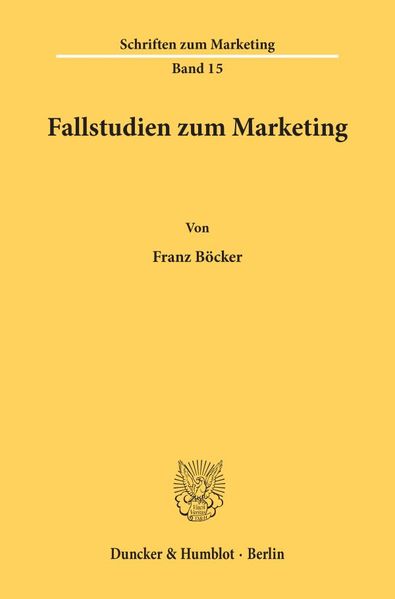 Fallstudien zum Marketing.