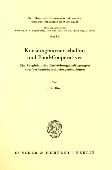 Konsumgenossenschaften und Food-Cooperatives.