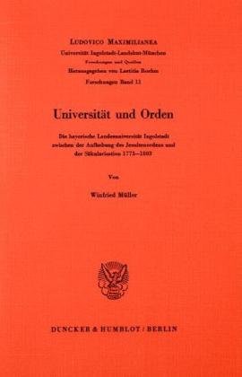 Universität und Orden.