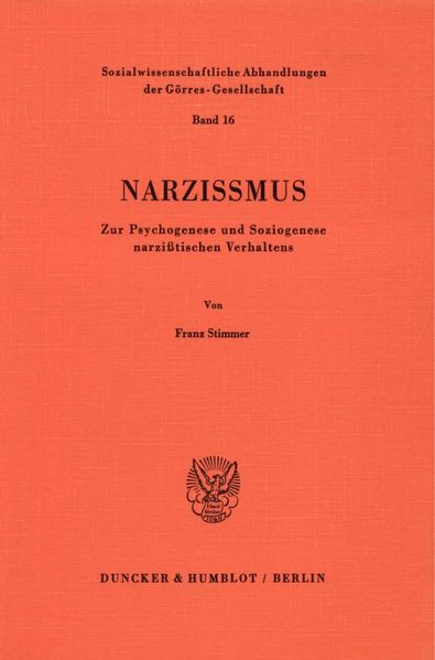 Narzißmus.