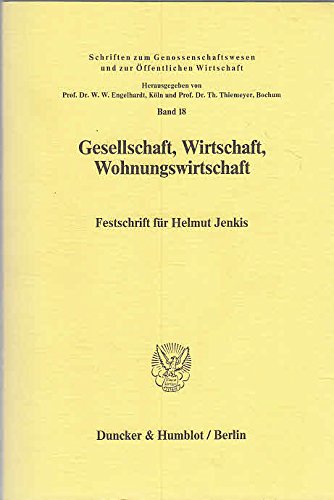 Gesellschaft, Wirtschaft, Wohnungswirtschaft.