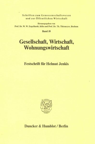 Gesellschaft, Wirtschaft, Wohnungswirtschaft.