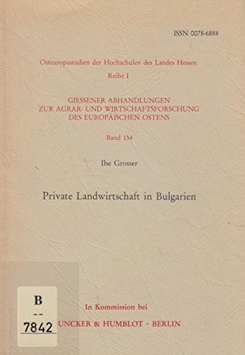 Private Landwirtschaft in Bulgarien.