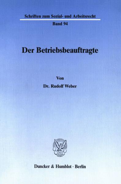 Der Betriebsbeauftragte.