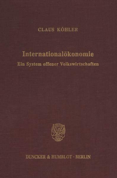 Internationalökonomie.