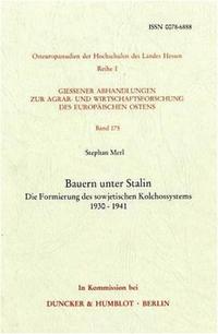 Bauern unter Stalin.