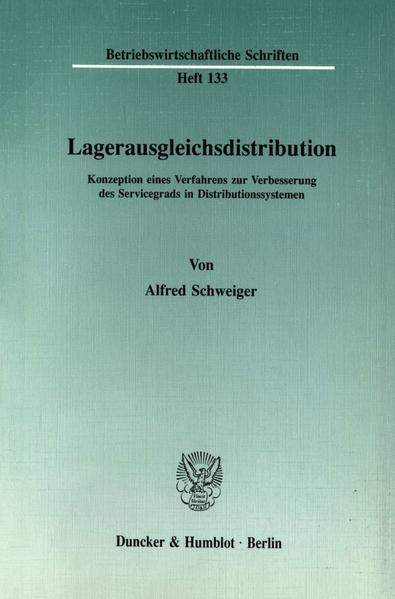 Lagerausgleichsdistribution.