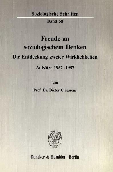 Freude an soziologischem Denken.