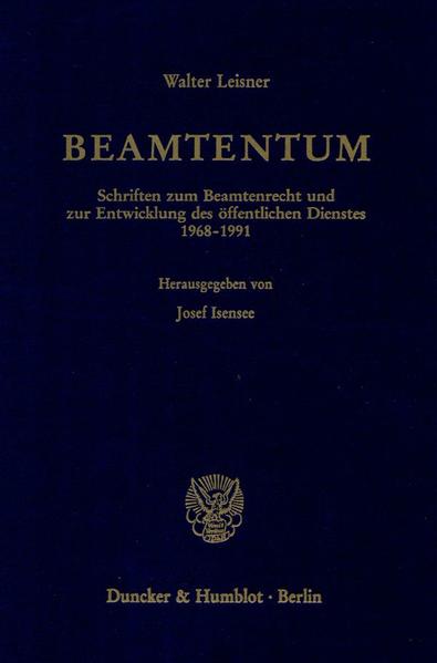 Beamtentum.