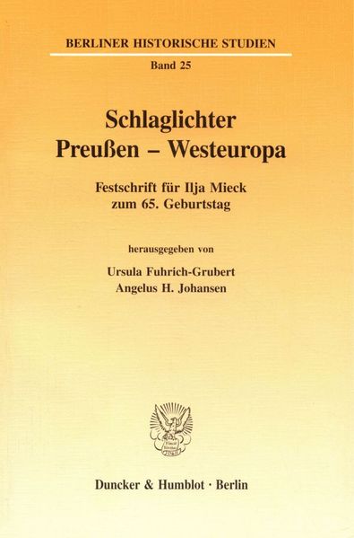 Schlaglichter Preußen - Westeuropa.